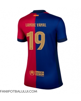 Barcelona Lamine Yamal #19 Tricou Fotbal Replică 2024-25 Femei Acasa